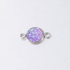 Stainless Steel Gypsophila Pendant Connector Diy Jewelry Accessories