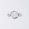 Stainless Steel Gypsophila Pendant Connector Diy Jewelry Accessories
