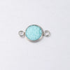 Stainless Steel Gypsophila Pendant Connector Diy Jewelry Accessories