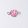 Stainless Steel Gypsophila Pendant Connector Diy Jewelry Accessories