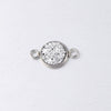 Stainless Steel Gypsophila Pendant Connector Diy Jewelry Accessories
