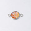Stainless Steel Gypsophila Pendant Connector Diy Jewelry Accessories