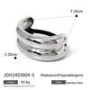 Stainless Steel Hair Accessories Geometric Style Electroplated
