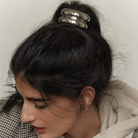 Stainless Steel Hair Accessories Geometric Style Electroplated