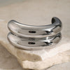 Stainless Steel Hair Accessories Geometric Style Electroplated