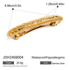 Stainless Steel Hairpin Geometric Style Electroplated Women's Hair Accessories