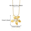 Stainless Steel Hammer Spiral Sun Pendant Necklace Electroplated Cross Chain Unisex