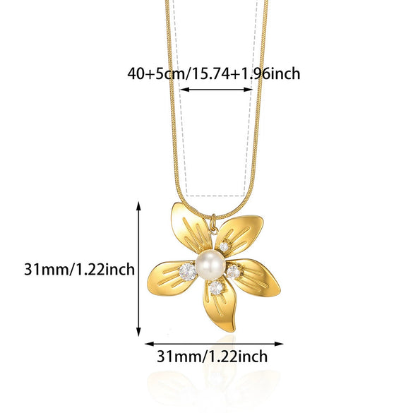 Stainless Steel Hammer Spiral Sun Pendant Necklace Electroplated Cross Chain Unisex