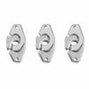 Stainless Steel Handcuffs Buckle Jewelry Accessories For Bracelet And Necklace With Electroplating