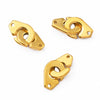 Stainless Steel Handcuffs Buckle Jewelry Accessories For Bracelet And Necklace With Electroplating