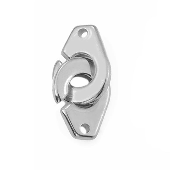 Stainless Steel Handcuffs Buckle Jewelry Accessories For Bracelet And Necklace With Electroplating