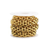 Stainless Steel Handmade Braided Thick Chain Necklace And Exaggerated Bracelet With 18K Electroplating