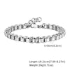 Stainless Steel Handmade Chain Bracelet Fashion Men's Jewelry