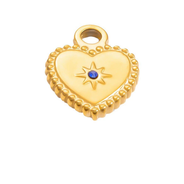 Stainless Steel Handmade Electroplated Devil's Eye Pendant Jewelry Accessories For Women