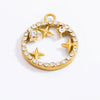 Stainless Steel Handmade Electroplated Devil's Eye Pendant Jewelry Accessories For Women