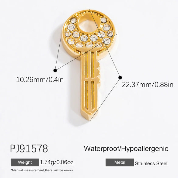 Stainless Steel Handmade Fashion Animal Butterfly Jewelry Electroplated Bracelet Necklace Earrings Pendant