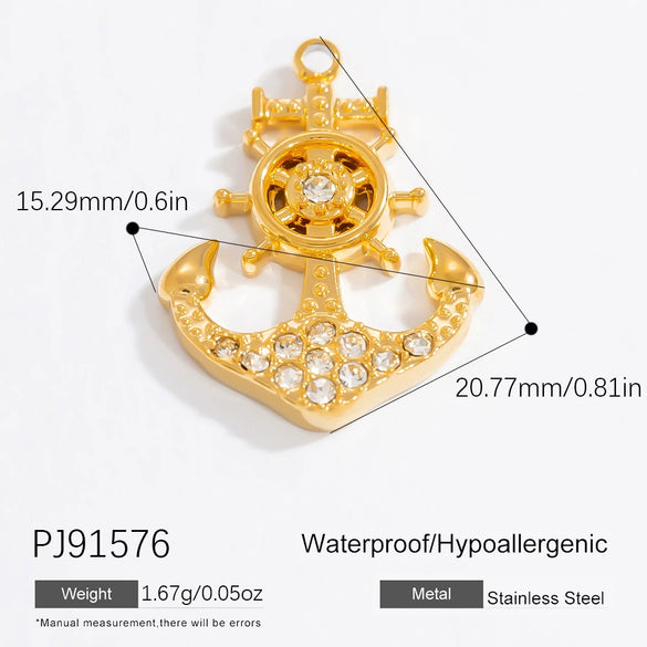 Stainless Steel Handmade Fashion Animal Butterfly Jewelry Electroplated Bracelet Necklace Earrings Pendant