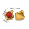 Stainless Steel Handmade Jewelry Pendant For Necklace And Bracelet With Electroplating Treatment