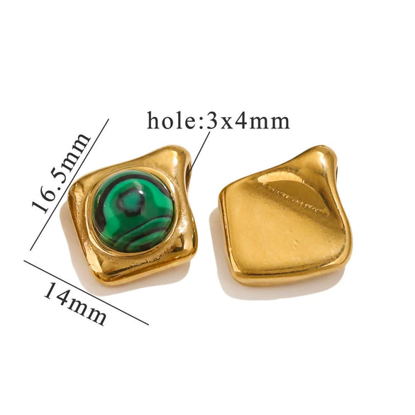 Stainless Steel Handmade Jewelry Pendant For Necklace And Bracelet With Electroplating Treatment