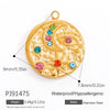 Stainless Steel Handmade Lip Pendant Jewelry Accessories With Electroplating For Women