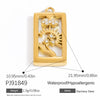 Stainless Steel Handmade Lip Pendant Jewelry Accessories With Electroplating For Women