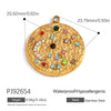 Stainless Steel Handmade Lip Pendant Jewelry Accessories With Electroplating For Women