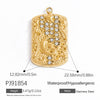 Stainless Steel Handmade Lip Pendant Jewelry Accessories With Electroplating For Women