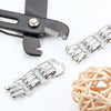 Stainless Steel Handmade Nonfading Chain Necklace Bracelet With Electrolysis Process