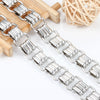 Stainless Steel Handmade Nonfading Chain Necklace Bracelet With Electrolysis Process