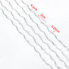 Stainless Steel Handmade Round Bar Chain Necklace Accessories With Electroplating