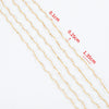 Stainless Steel Handmade Round Bar Chain Necklace Accessories With Electroplating