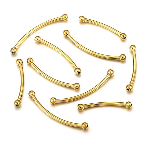 Stainless Steel Handmade Semifinished Jewelry Accessories For Bracelet Necklace With Electroplating Treatment
