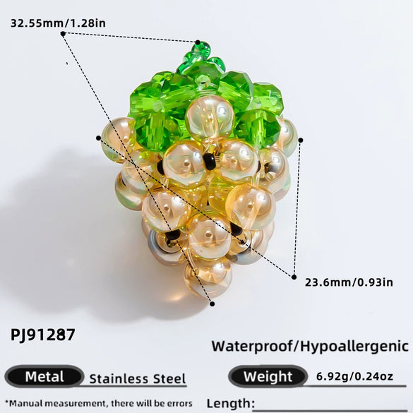 Stainless Steel Handmade Totem Pendant Accessories For Jewelry With Electroplating Light Luxury Non Fading
