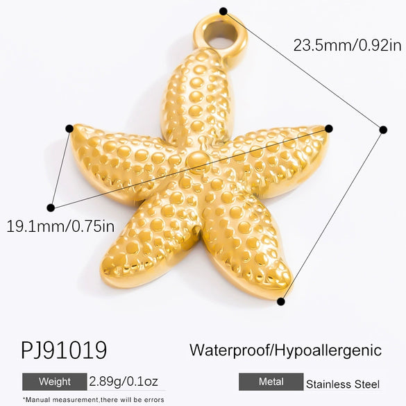 Stainless Steel Handmade Totem Pendant Accessories For Jewelry With Electroplating Light Luxury Non Fading