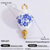 Stainless Steel Handmade Totem Pendant Accessories For Jewelry With Electroplating Light Luxury Non Fading