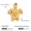 Stainless Steel Handmade Totem Pendant Accessories For Jewelry With Electroplating Light Luxury Non Fading