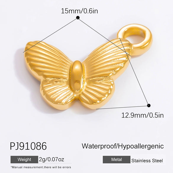 Stainless Steel Handmade Totem Pendant Accessories For Jewelry With Electroplating Light Luxury Non Fading