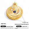 Stainless Steel Handmade Totem Pendant Accessories For Jewelry With Electroplating Light Luxury Non Fading