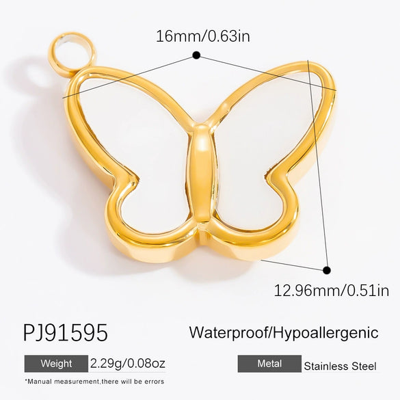 Stainless Steel Handmade Totem Pendant Accessories For Jewelry With Electroplating Light Luxury Non Fading