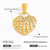 Stainless Steel Handmade Totem Pendant Accessories For Jewelry With Electroplating Light Luxury Non Fading