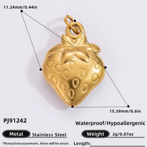 Stainless Steel Handmade Totem Pendant Accessories For Jewelry With Electroplating Light Luxury Non Fading