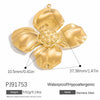 Stainless Steel Handmade Totem Pendant Accessories For Jewelry With Electroplating Light Luxury Non Fading