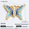 Stainless Steel Handmade Totem Pendant Accessories For Jewelry With Electroplating Light Luxury Non Fading