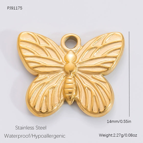 Stainless Steel Handmade Totem Pendant Accessories For Jewelry With Electroplating Light Luxury Non Fading