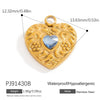 Stainless Steel Handmade Totem Pendant Accessories For Jewelry With Electroplating Light Luxury Non Fading