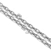 Stainless Steel Handmade Trapezoidal Chain Necklace Accessories Gold Electroplated