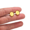 Stainless Steel Hanging Earrings Diy Handmade Accessories With Electroplating Treatment