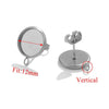 Stainless Steel Hanging Earrings Diy Handmade Accessories With Electroplating Treatment