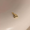 Stainless Steel Heart And Animal Pendant Necklace With Vacuum Electroplated 18K Gold Color Retention
