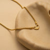 Stainless Steel Heart And Letter Fashion Necklace With Electroplating For Women